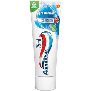 Aquafresh Freshmint 3in1 Mini - 6 x 15 ml - Voordeelverpakking