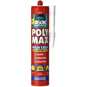 2x Bison Poly Max® High Tack Express Wit 440 gr