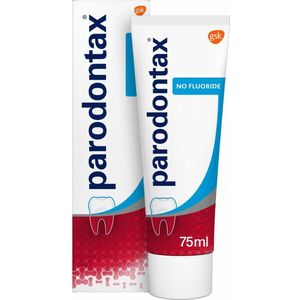 Parodontax Tandpasta Fluoride Vrij - 6 x 75 ml - Voordeelverpakking