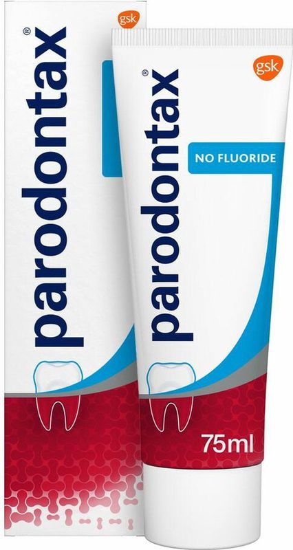 6x Parodontax Tandpasta Fluoride Vrij 75 ml