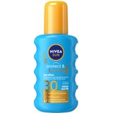 3x Nivea Sun Protect & Bronze Zonnebrand Spray SPF 30 200 ml