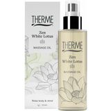 3x Therme Massage Olie Zen White Lotus 125 ml