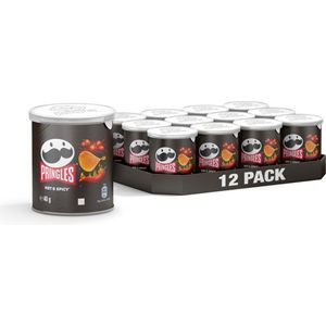 3x Pringles Chips Hot & Spicy 12 x 40 gr