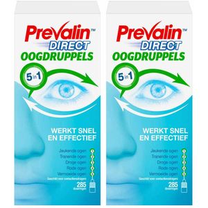 Prevalin - 5-in-1 Direct Oogdruppels - Medisch Hulpmiddel - 10ml