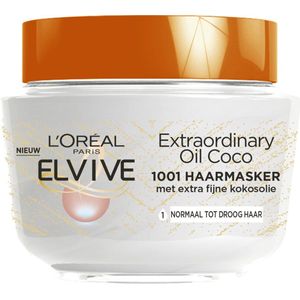 L'Oréal - Elvive Extraordinary Oil Haarmasker - Kokos - 300 ml