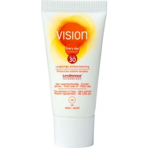 2x Vision Zonnebrand Every Day Sun SPF 30 Mini 15 ml
