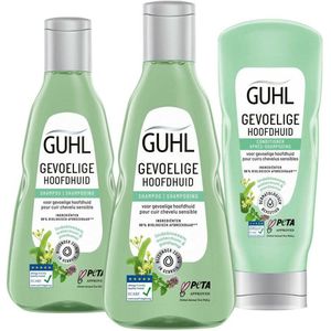 Guhl - Gevoelige Hoofdhuid - Shampoo en Conditioner - Mild - 2x200ml