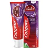 3x Colgate Tandpasta Max White Purple Reveal 75 ml