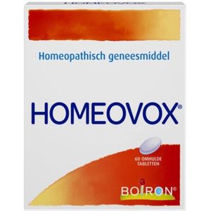 2x Boiron Homeovox 60 tabletten