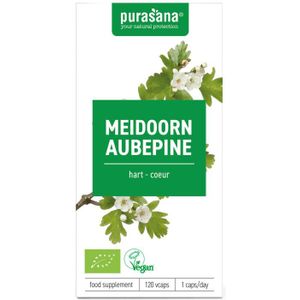 2x Purasana Meidoorn 120 vegacapsules