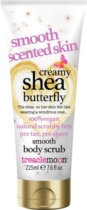 2x Treaclemoon Creamy Shea Butterfly Body Scrub 225 ml