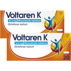 Voltaren K 12,5mg Diclofenac - 2 x 20 tabletten
