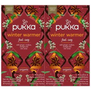 2x Pukka Thee Winter Warmer 20 stuks