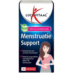 2x Lucovitaal Menstruatie Support 30 capsules
