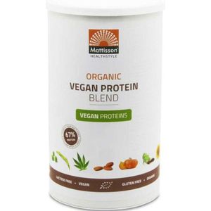Mattisson - Blend Vegan Protebio - 400 gr - Plantaardig Eiwitmengsel