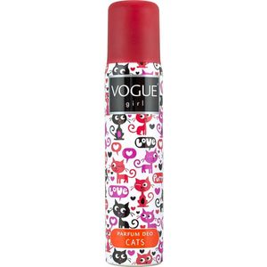 3x Vogue Girl Parfum Deodorant Cats 100 ml