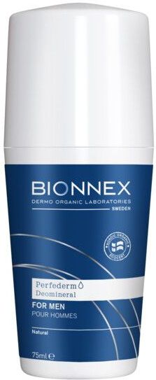 3x Bionnex Perfederm Deomineral Roller Mannen 75 ml