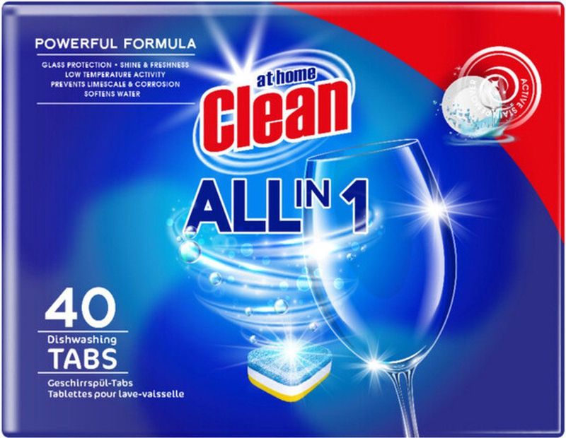 At Home - Vaatwastabletten - All-in-1 - 40 Stuks