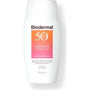 3x Biodermal Ultralichte Zonnefluide SPF 50+ 40 ml