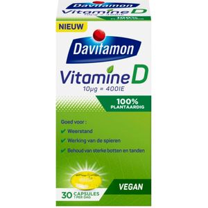 4x Davitamon Vitamine D 30 tabletten