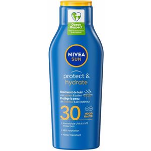 3x Nivea Sun Protect & Hydrate Zonnemelk SPF 30 400 ml