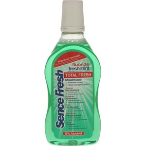6x Sence Fresh Mondwater Freshmint 500 ml