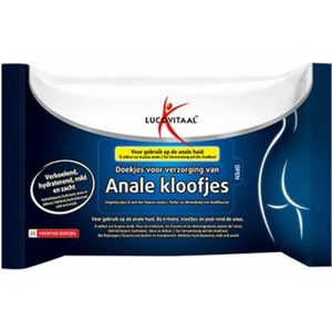 Lucovitaal Anale Kloofjes Doekjes - 3 x 25 stuks