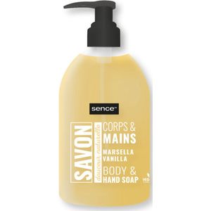 Sence Savon Handzeep Marsella Vanille - 6 x 500 ml - Voordeelverpakking
