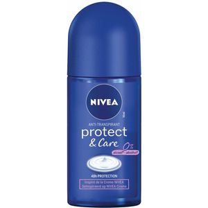 NIVEA Deodorant Roller Protect en Care - 3 x 50 ml - Voordeelverpakking