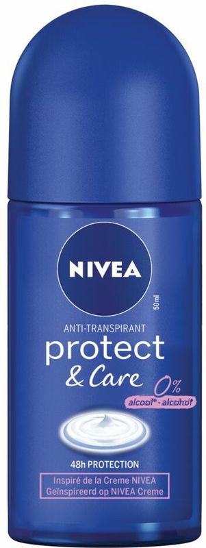 3x Nivea Deodorant Roller Protect en Care 50 ml