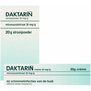 Daktarin - Daktarin Crème - 30gr - Voetschimmelcrème - Voordeelverpakking