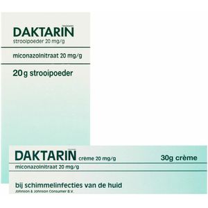 Daktarin Crème 30gr + Daktarin Strooipoeder 20gr Pakket
