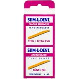 3x Stim-U-Dent Tandenstokers Thin Extra Dun 160 stuks