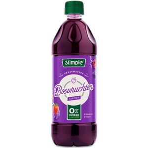 5x Slimpie Siroop Bosvruchten 650 ml