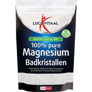 3x Lucovitaal Magnesium Badkristallen 1 kg