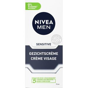 3x Nivea Men Gezichtscreme Sensitive 75 ml