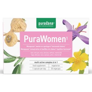 3x Purasana PuraWomen 30 capsules