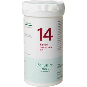 Pfluger Schussler Zout nr 14 Kalium Bromatum D6 - 2 x 400 tabletten