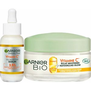 Garnier - Vitamine C Pakket - Serum 30 ml - Dagcrème 50 ml - Huidverzorging