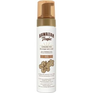 2x Hawaiian Tropic Sunless Tan Foam Dark 200 ml