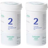 Pfluger Schussler Zout nr 2 Calcium Phosphoricum D6 - 2 x 400 tabletten