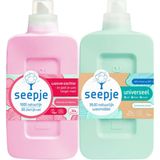 Seepje - Wasverzachter - Pioenroos - Cederhout - 750 ml - 30 Wasbeurten