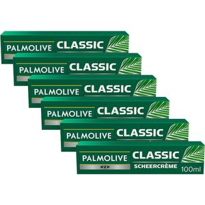 6x Palmolive Men Scheercrème Classic 100 ml