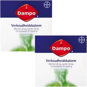 Dampo Verkoudheidsbalsem - 2 x 30 gram