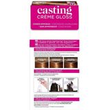 2x L'Oréal Casting Crème Gloss Semi-Permanente Haarkleuring 634 Honey Biscuit - Donker Goud Koperblond