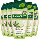 6x Palmolive Douchegel Wellness Balance 250 ml
