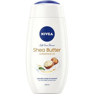 6x Nivea Care Douchegel Shea Butter en Essential Oil 250 ml