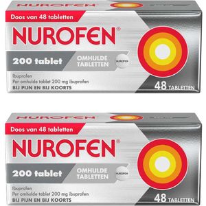 Nurofen Ibuprofen 200mg - 2 x 48 tabletten