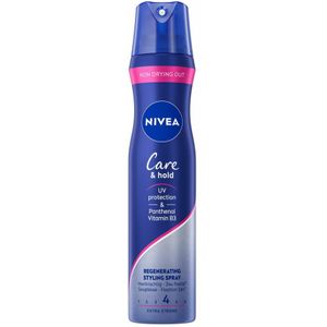 3x Nivea Care & Hold Styling Spray Extra Strong 250 ml