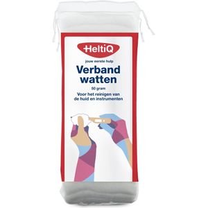 2x HeltiQ Verbandwatten 50 gr